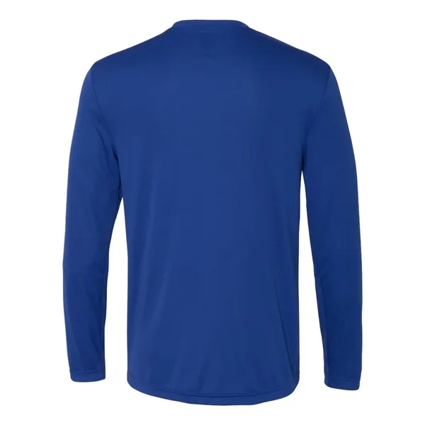 Hanes long sleeve 100% polyester performance T-shirt with UV protection and... from ASI 84358 S&S Activewear