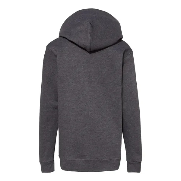 Youth hoodie made of cotton/polyester fleece with a tag-free neck label... from ASI 84358 S&S Activewear