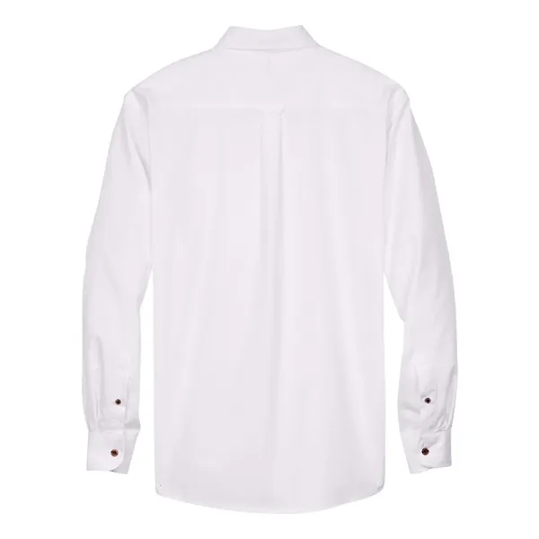 Harriton Tall Easy Blend™ Long Sleeve Twill Shirt... from ASI 84358 S&S Activewear