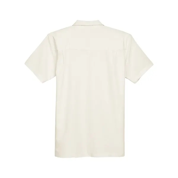 Harriton Barbados Textured Camp Shirt... from ASI 84358 S&S Activewear