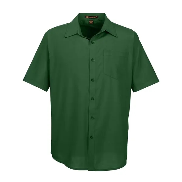 Harriton Paradise Short Sleeve Performance Shirt... from ASI 84358 S&S Activewear