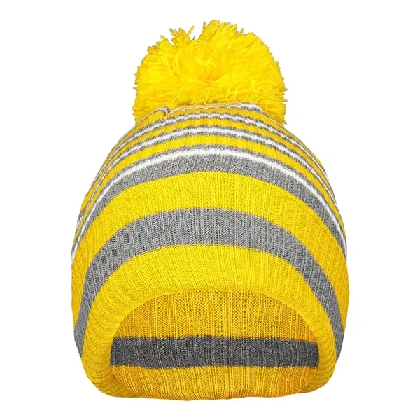 Holloway 8 1/2" Spirit Pom Beanie... from ASI 84358 S&S Activewear