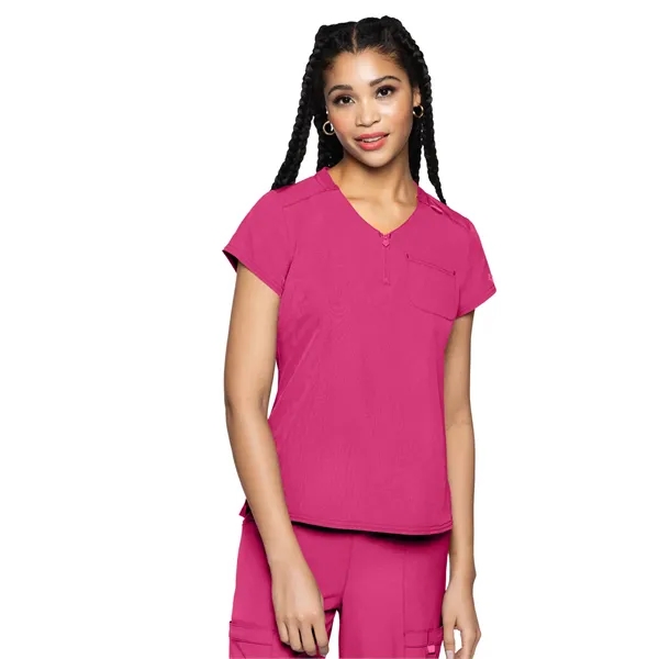 Med Couture - AMP - Women's 1-Pocket V-Neck Scrub Top... from ASI 86018 Scrub Authority / Uniform Stores