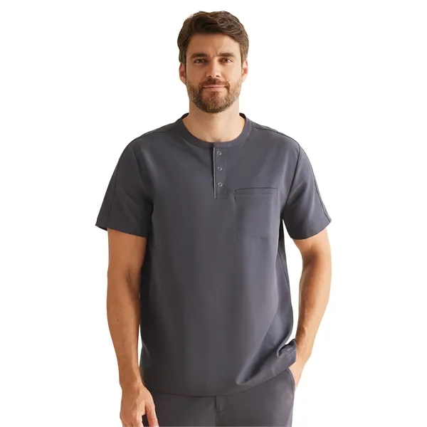 Healing Hands - 360 - Men's 1-Pocket Mandarin Collar Scru...... from ASI 86018 Scrub Authority / Uniform Stores