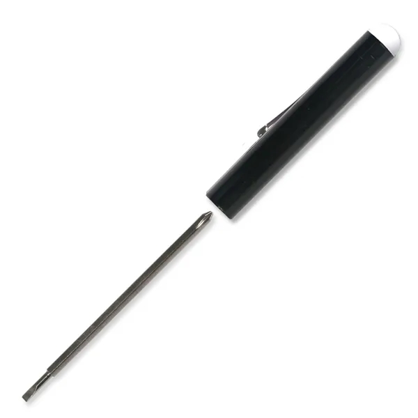 5.12"W x 0.5"D reversible flat blade screwdriver with Phillips head and... from ASI 54040 Fey Promo / Mi Line by Fey