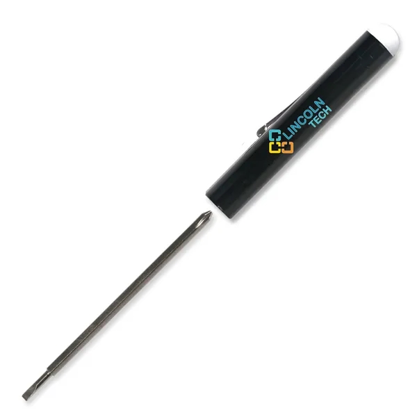 5.12"W x 0.5"D reversible flat blade screwdriver with Phillips head and... from ASI 54040 Fey Promo / Mi Line by Fey