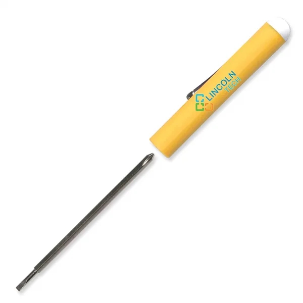 5.12"W x 0.5"D reversible flat blade screwdriver with Phillips head and... from ASI 54040 Fey Promo / Mi Line by Fey