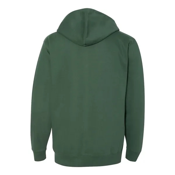 8.5 oz., 80% cotton / 20% polyester full-zip hood sweatshirt. Blank... from ASI 84358 S&S Activewear
