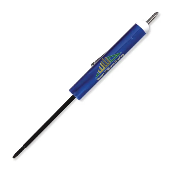 6"W x 0.5"D blade (flat head) screwdriver with a #0 Phillips... from ASI 54040 Fey Promo / Mi Line by Fey