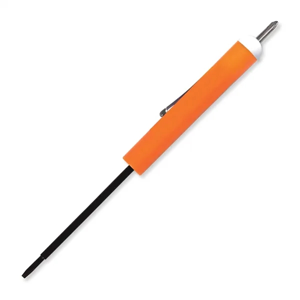 6"W x 0.5"D blade (flat head) screwdriver with a #0 Phillips... from ASI 54040 Fey Promo / Mi Line by Fey