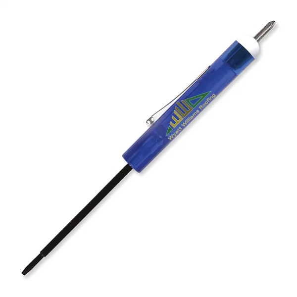 6"W x 0.5"D blade (flat head) screwdriver with a #0 Phillips... from ASI 54040 Fey Promo / Mi Line by Fey