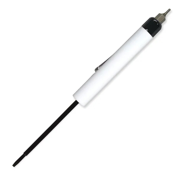 6.31"W x 0.5" Diameter blade (flat head) screwdriver with hex-bit top.... from ASI 54040 Fey Promo / Mi Line by Fey