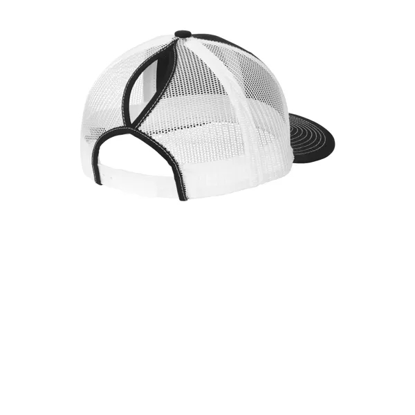 Port Authority Snapback Ponytail Trucker Cap... from ASI 84863 SanMar