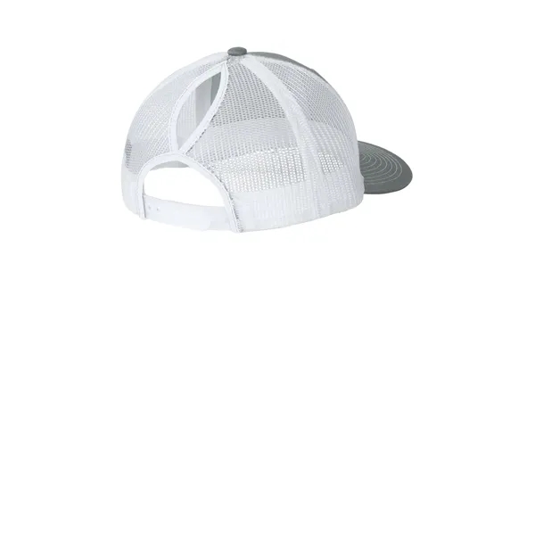 Port Authority Snapback Ponytail Trucker Cap... from ASI 84863 SanMar