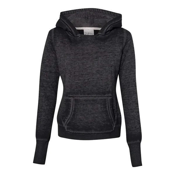 Pullover hooded sweatshirt with cut open neck detail and extra-long cuff... from ASI 84358 S&S Activewear