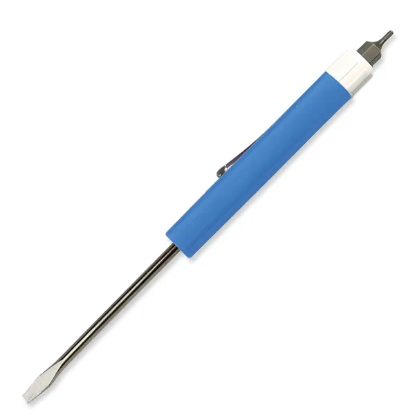 6.31" x 0.5" Diameter blade (flat head) screwdriver with a hex-bit... from ASI 54040 Fey Promo / Mi Line by Fey