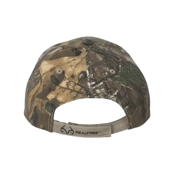 Structured camo cap made of 100% cotton twill. Blank product.... from ASI 84358 S&S Activewear