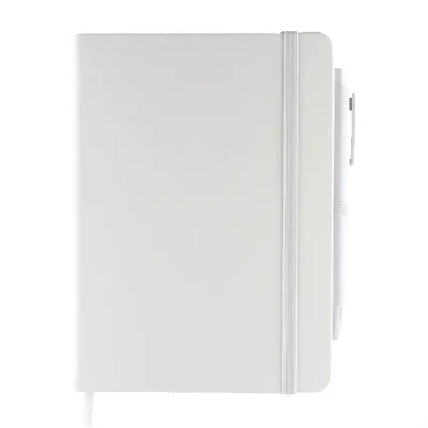 5 3/4" x 8 1/4" Notebook and pen combo, Pen inserted... from ASI 52387 Empire USA