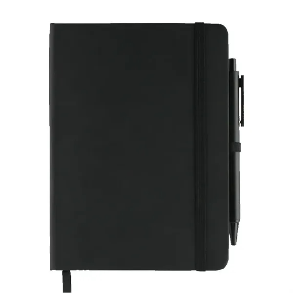 5 3/4" x 8 1/4" Notebook and pen combo, Pen inserted... from ASI 52387 Empire USA