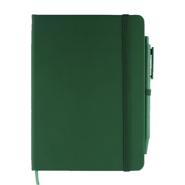 5 3/4" x 8 1/4" Notebook and pen combo, Pen inserted... from ASI 52387 Empire USA