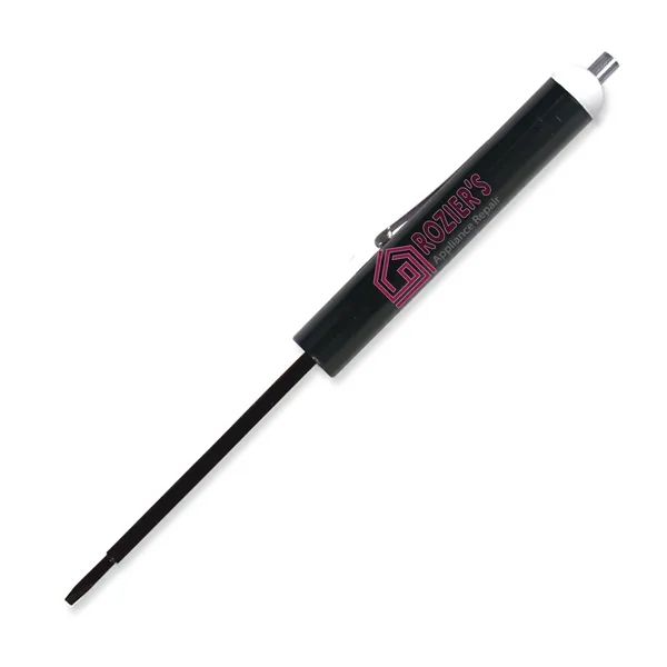 5.68"W x 0.5"D blade (flat head) screwdriver with a magnet top.... from ASI 54040 Fey Promo / Mi Line by Fey