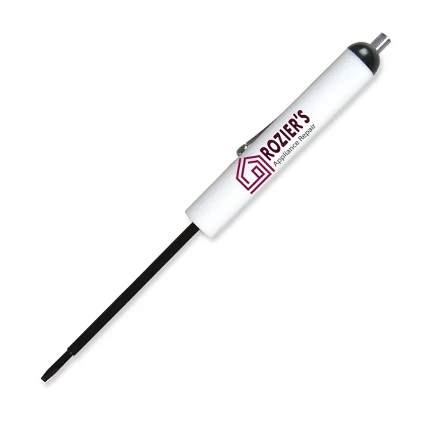 5.68"W x 0.5"D blade (flat head) screwdriver with a magnet top.... from ASI 54040 Fey Promo / Mi Line by Fey
