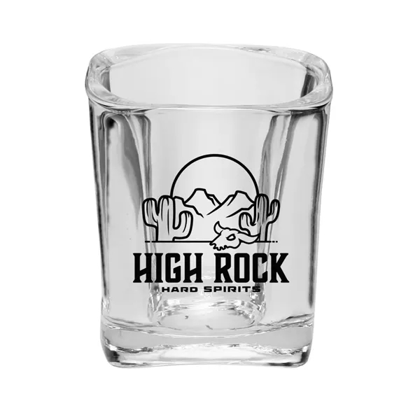 Rounded Square shot glass... from ASI 62088 IDProductsource