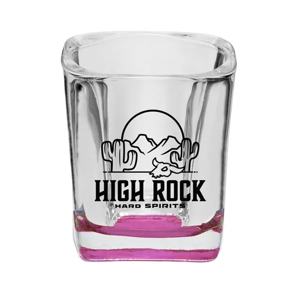 Rounded Square shot glass... from ASI 62088 IDProductsource