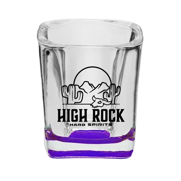 Rounded Square shot glass... from ASI 62088 IDProductsource