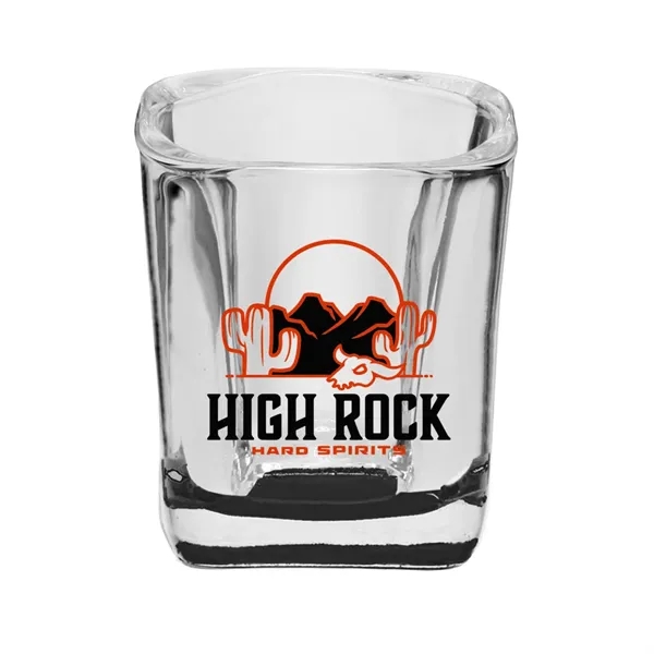 Rounded Square shot glass... from ASI 62088 IDProductsource