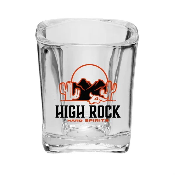 Rounded Square shot glass... from ASI 62088 IDProductsource