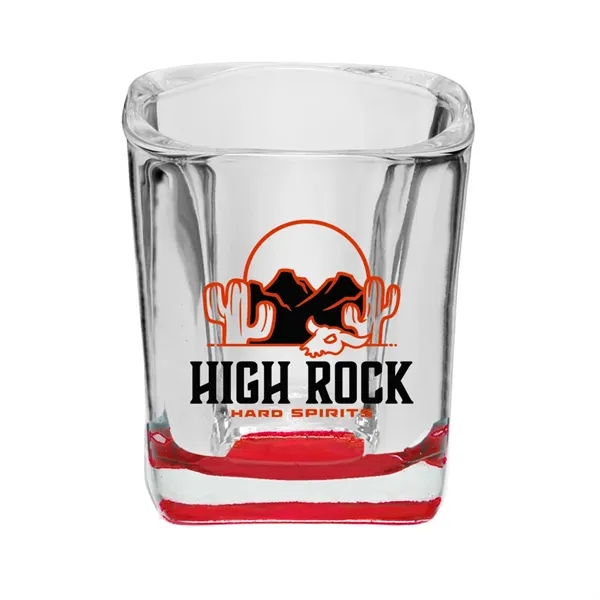 Rounded Square shot glass... from ASI 62088 IDProductsource