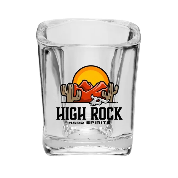 Rounded Square shot glass... from ASI 62088 IDProductsource