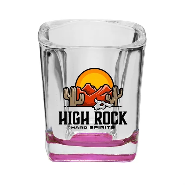 Rounded Square shot glass... from ASI 62088 IDProductsource