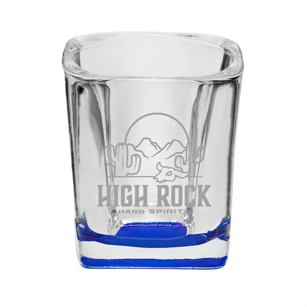 Rounded Square shot glass... from ASI 62088 IDProductsource