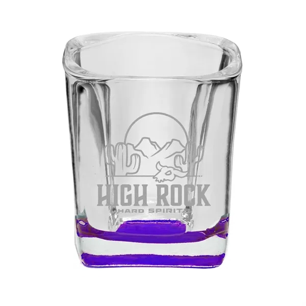 Rounded Square shot glass... from ASI 62088 IDProductsource