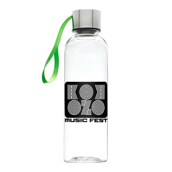 Plastic Water Bottle with wrist strap... from ASI 62088 IDProductsource