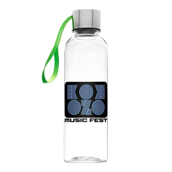 Plastic Water Bottle with wrist strap... from ASI 62088 IDProductsource