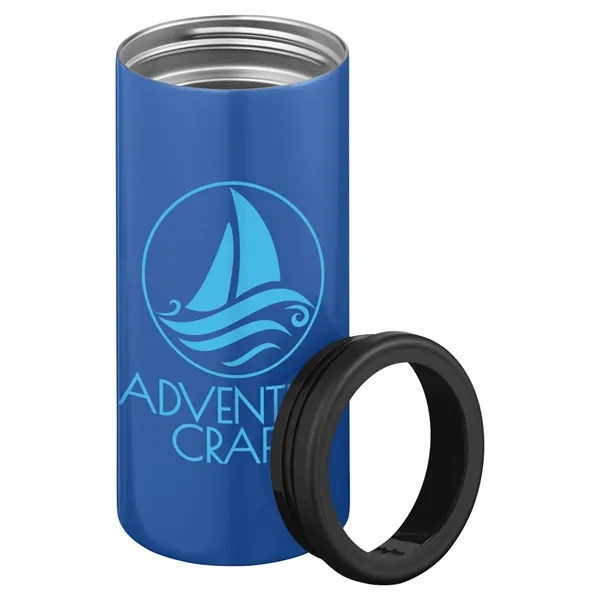 12-ounce can cooler with double-wall insulation and silicone seal.... from ASI 79530 Prime Line