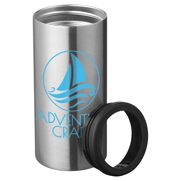 12-ounce can cooler with double-wall insulation and silicone seal.... from ASI 79530 Prime Line