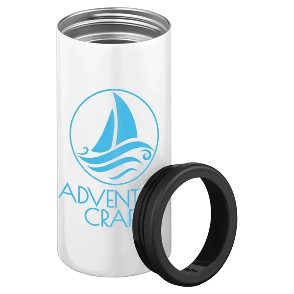 12-ounce can cooler with double-wall insulation and silicone seal.... from ASI 79530 Prime Line