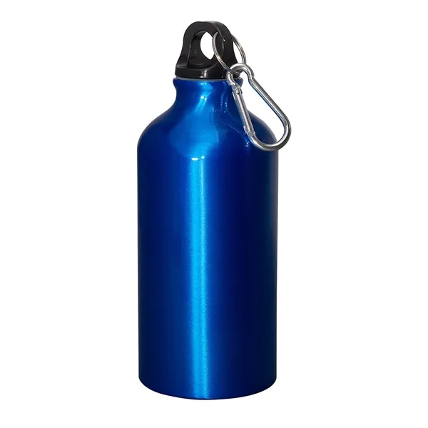 17 oz. aluminum water bottle with black leak-proof, screw-down lid and... from ASI 79530 Prime Line