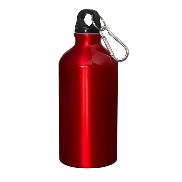 17 oz. aluminum water bottle with black leak-proof, screw-down lid and... from ASI 79530 Prime Line
