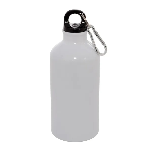 17 oz. aluminum water bottle with black leak-proof, screw-down lid and... from ASI 79530 Prime Line