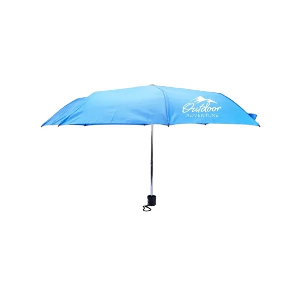 42" folding polyester umbrella with manual open/close feature, 8 panel canopy,... from ASI 79530 Prime Line