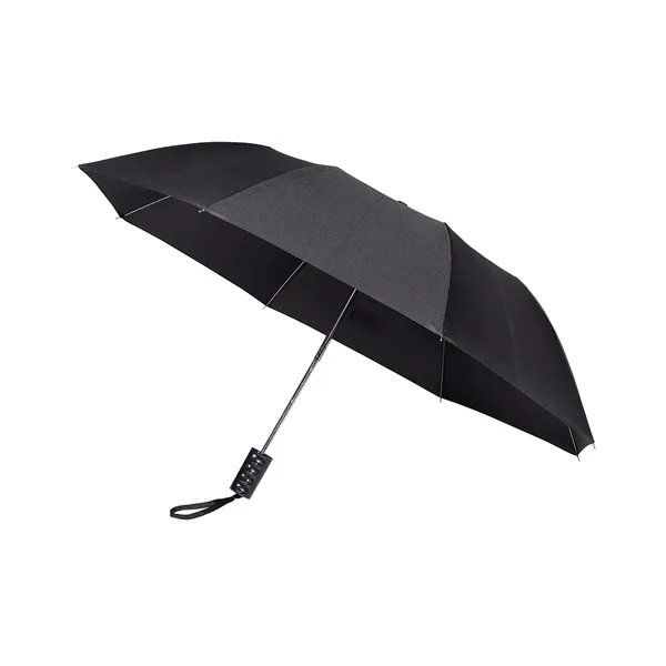 Automatic opening folding umbrella with 8 panel canopy, iron shaft and... from ASI 79530 Prime Line