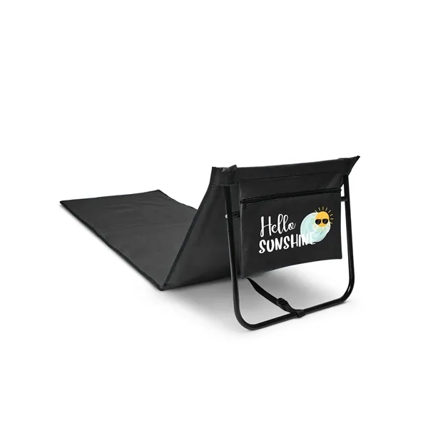 59.25" x 21" 600 and 210 Denier polyester folding beach lounge... from ASI 79530 Prime Line