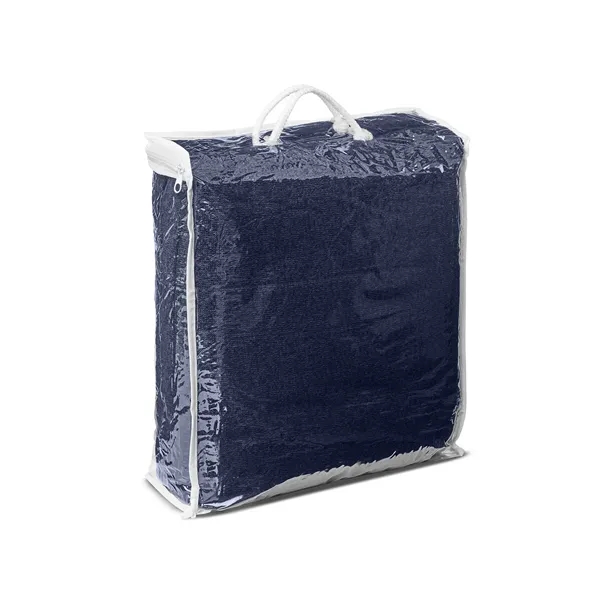 Cozy double layer blanket with heathered top layer and Sherpa faux... from ASI 79530 Prime Line