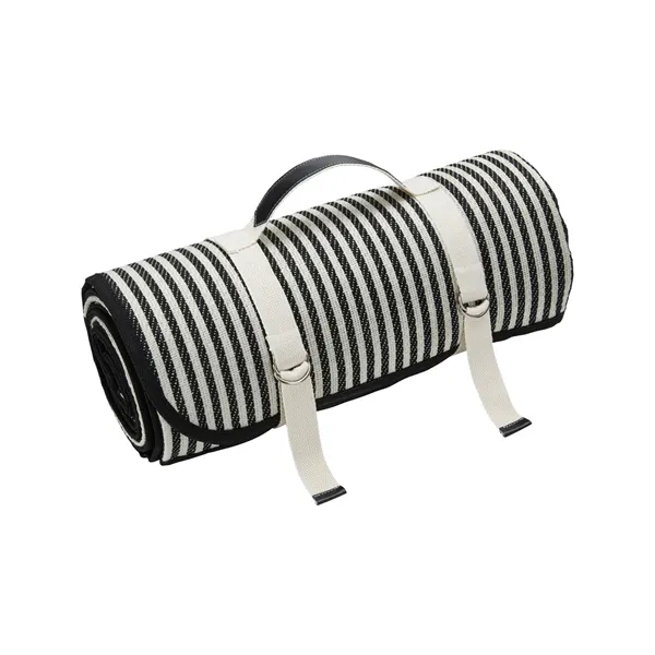 59" x 79" outdoor picnic blanket with a water-repellent base and... from ASI 79530 Prime Line