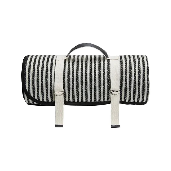 59" x 79" outdoor picnic blanket with a water-repellent base and... from ASI 79530 Prime Line